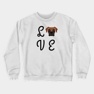 Boxer Love Crewneck Sweatshirt